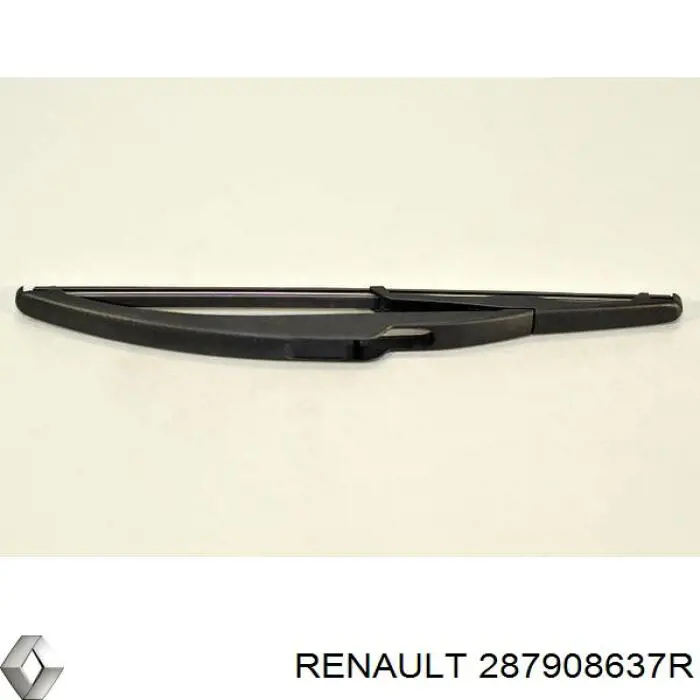 287908637R Renault (RVI) limpiaparabrisas de luna trasera