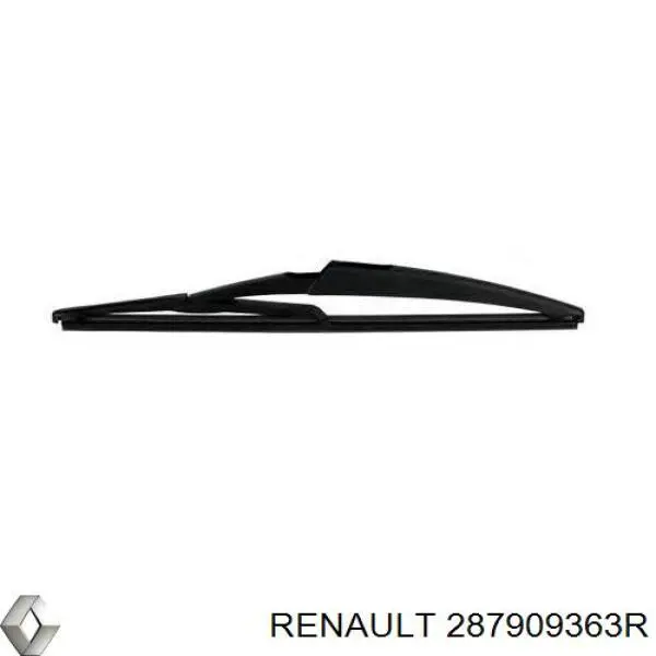 287909363R Renault (RVI) limpiaparabrisas de luna trasera