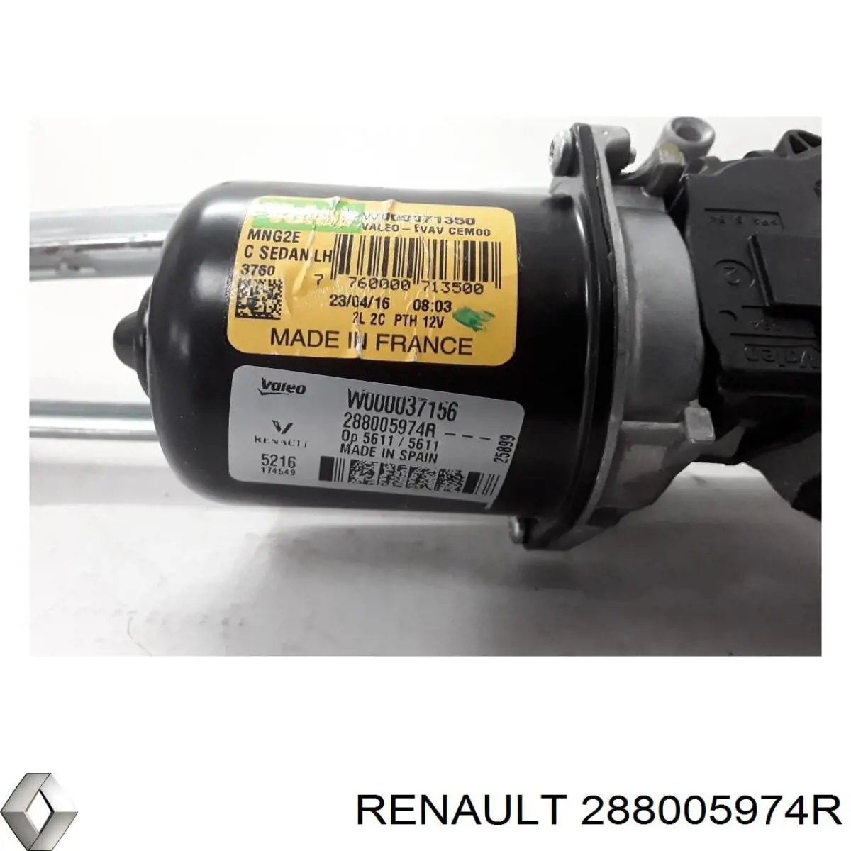 Comprar 288005974R Renault (RVI) Varilla de limpiaparabrisas