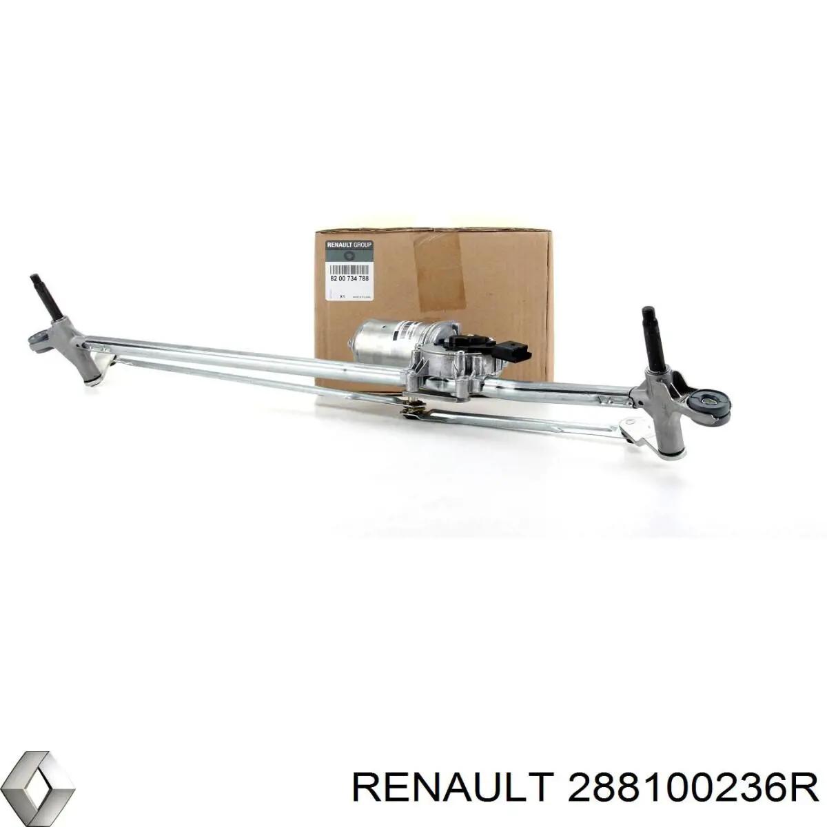 288100236R Renault (RVI) motor del limpiaparabrisas del parabrisas