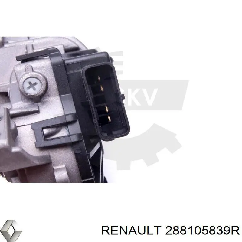 Motor del limpiaparabrisas Renault (RVI) 288105839R