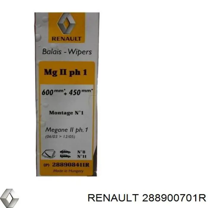 288900701R Renault (RVI) 