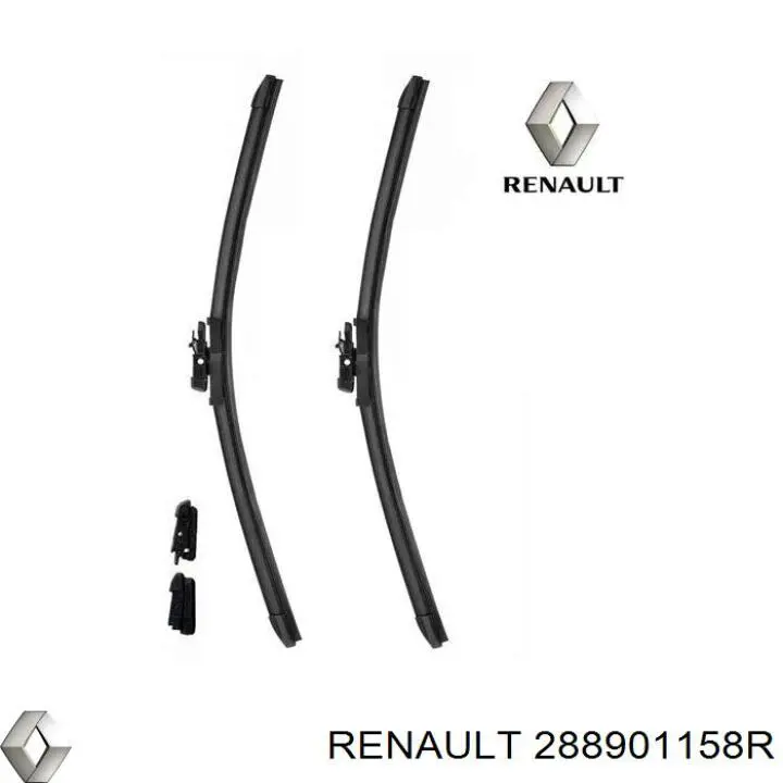 Comprar 288901158R Renault (RVI) Juego de escobillas de luna delantera, 2 piezas