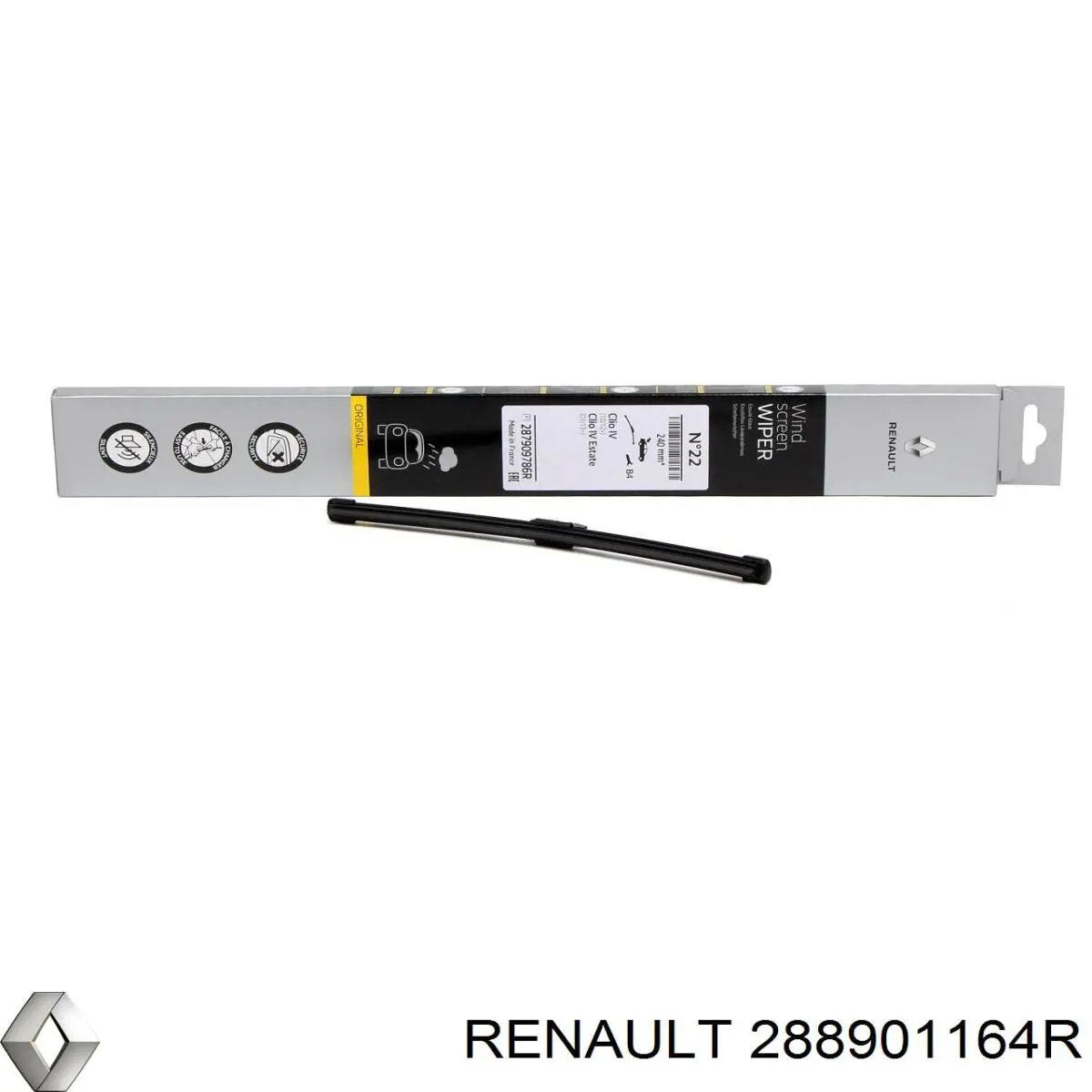 Escobillas delanteras Renault (RVI) 288901164R precio, desde 21,22 EUR