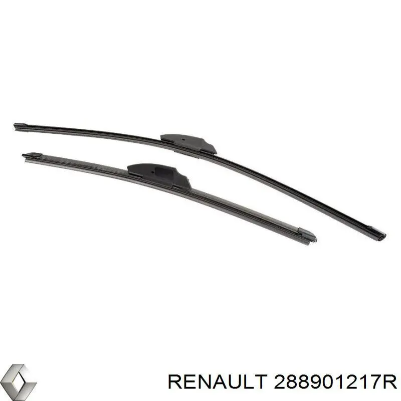 Comprar 288901217R Renault (RVI) Juego de escobillas de luna delantera, 2 piezas