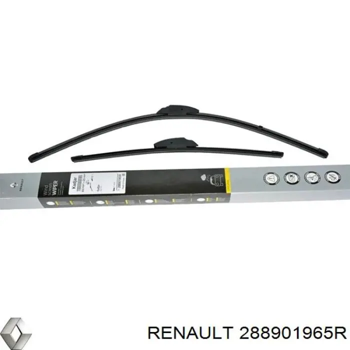 288901965R Renault (RVI) Escobillas Limpiaparabrisas delanteras