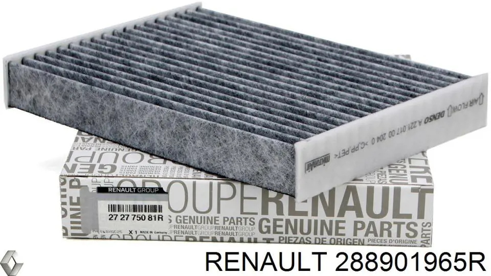 Limpiaparabrisas delanteras 288901965R Renault (RVI)