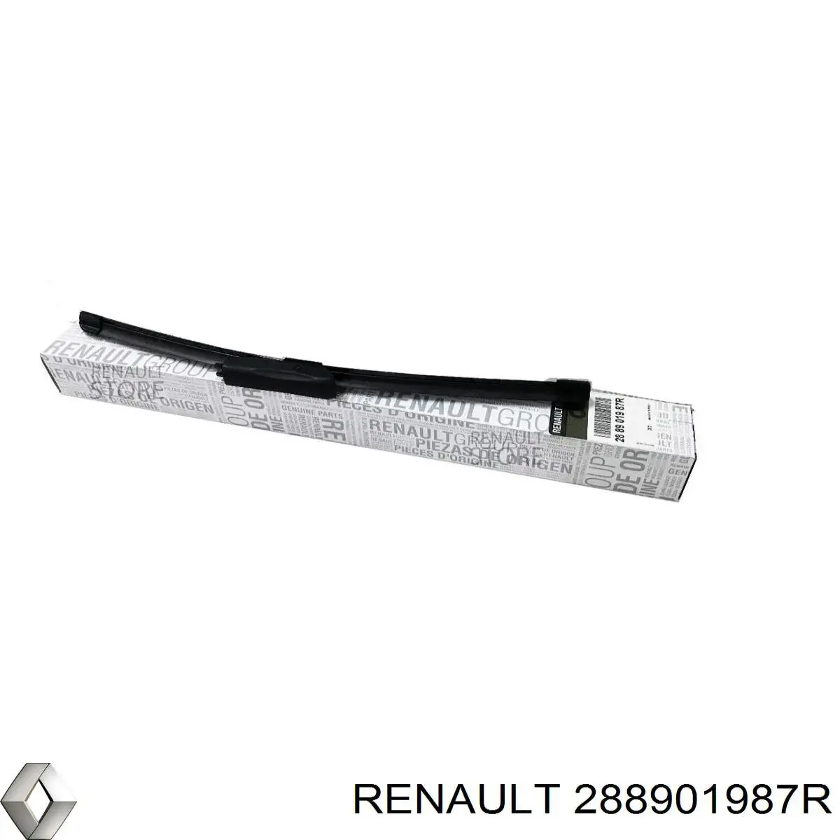 Escobilla del limpiaparabrisas del lado del pasajero Renault (RVI) 288901987R precio, desde 9,00 EUR