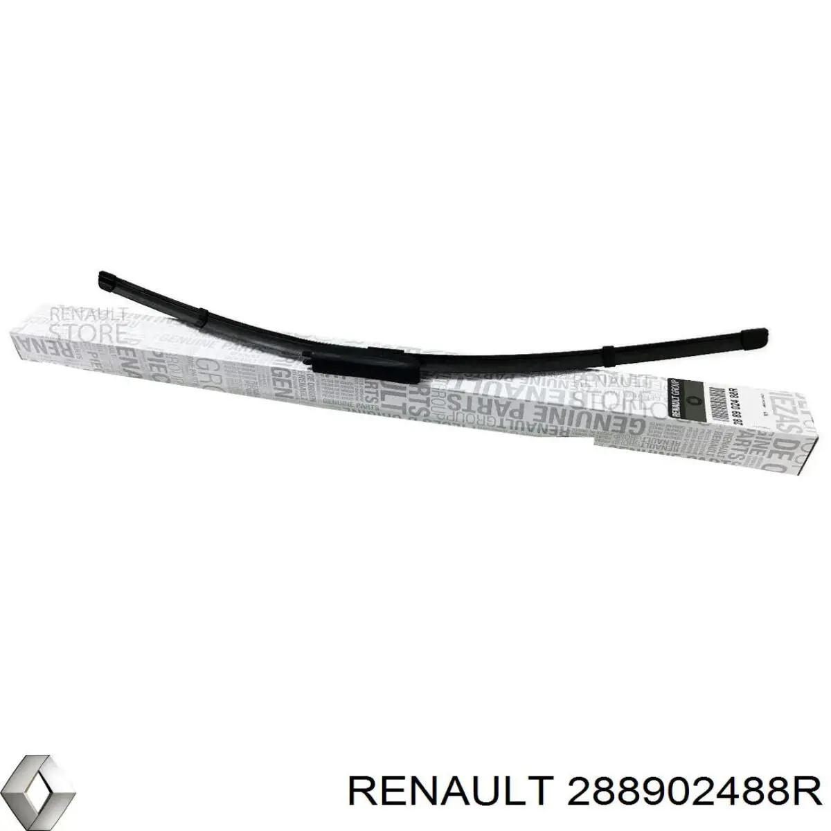 Escobilla del limpiaparabrisas del lado del conductor Renault (RVI) 288902488R precio, desde 24,72 EUR