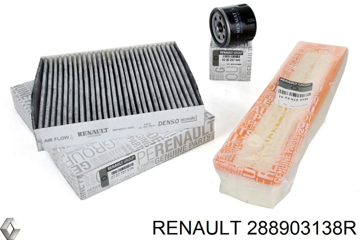 Escobillas delanteras Renault (RVI) 288903138R precio, desde 35,50 EUR