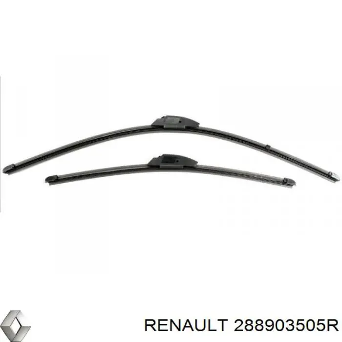 288903505R Renault (RVI) Escobillas Limpiaparabrisas delanteras