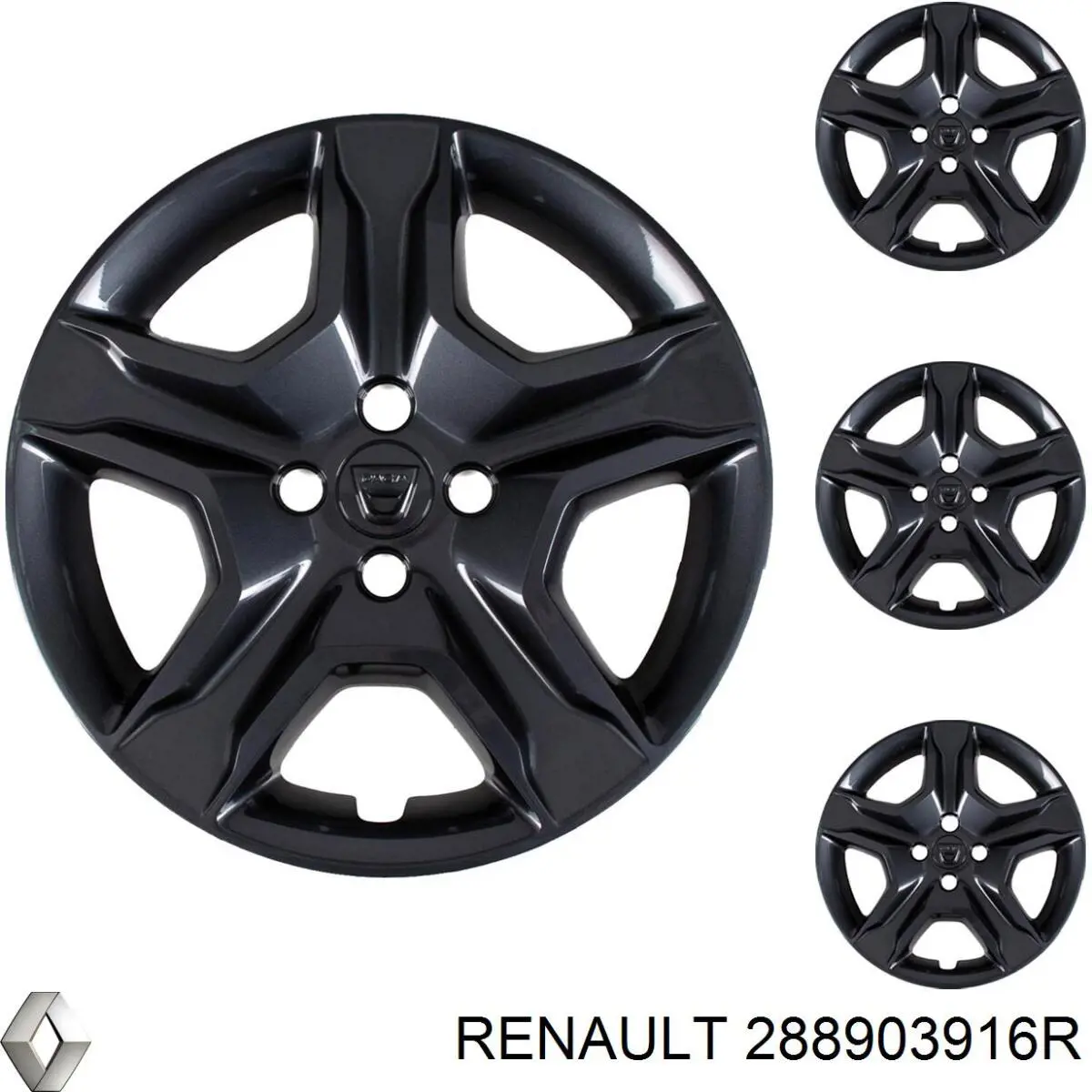 Escobillas delanteras Renault (RVI) 288903916R precio, desde 19,81 EUR