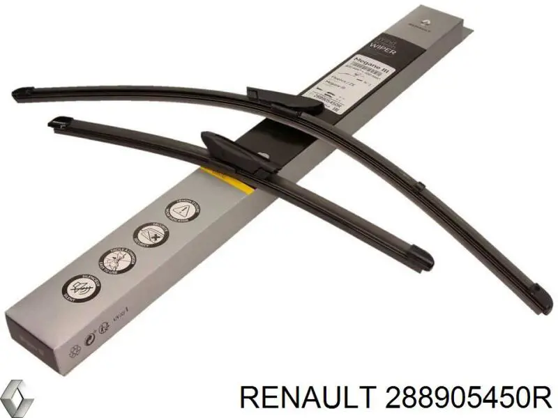 Comprar 288905450R Renault (RVI) Juego de escobillas de luna delantera, 2 piezas