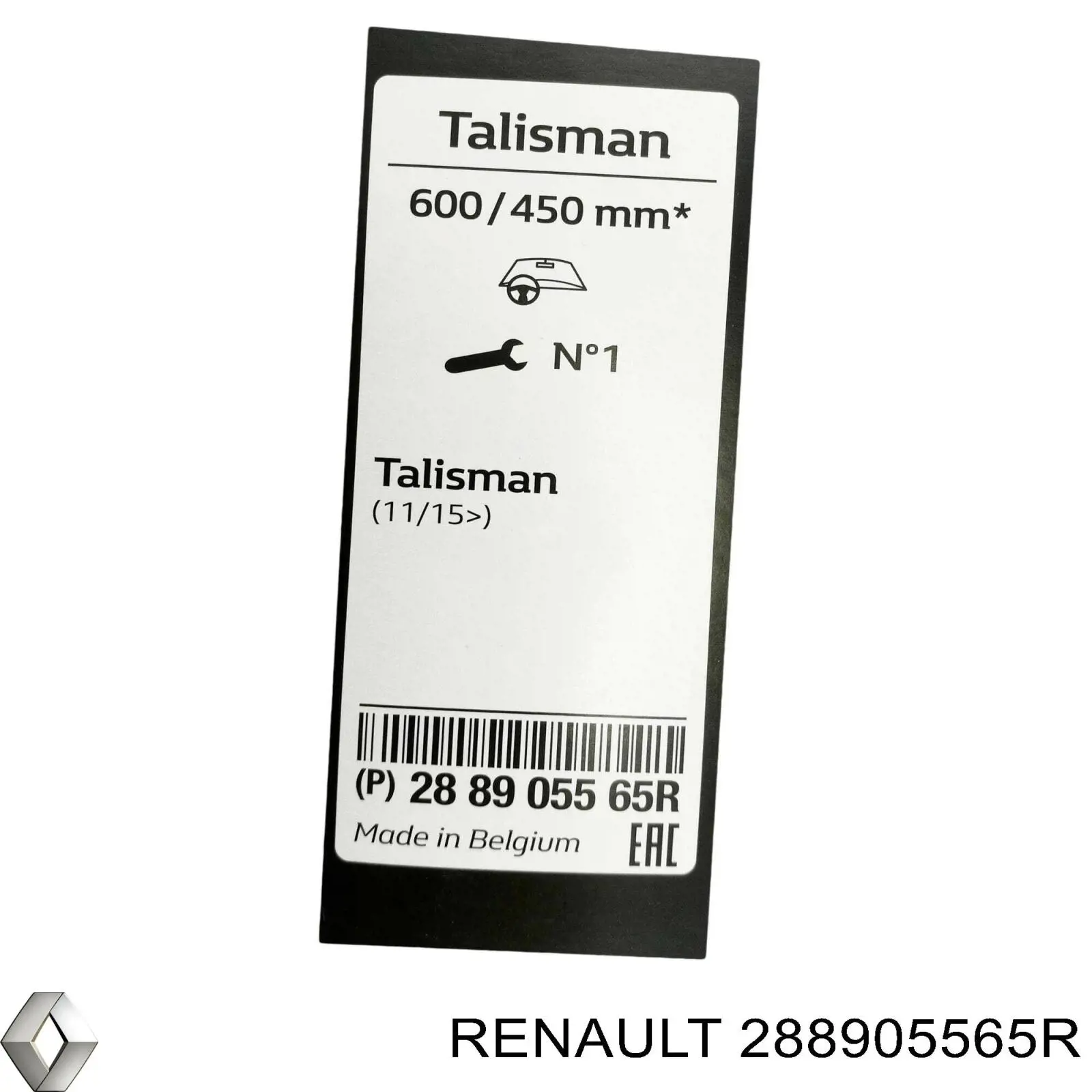Comprar 288905565R Renault (RVI) Juego de escobillas de luna delantera, 2 piezas