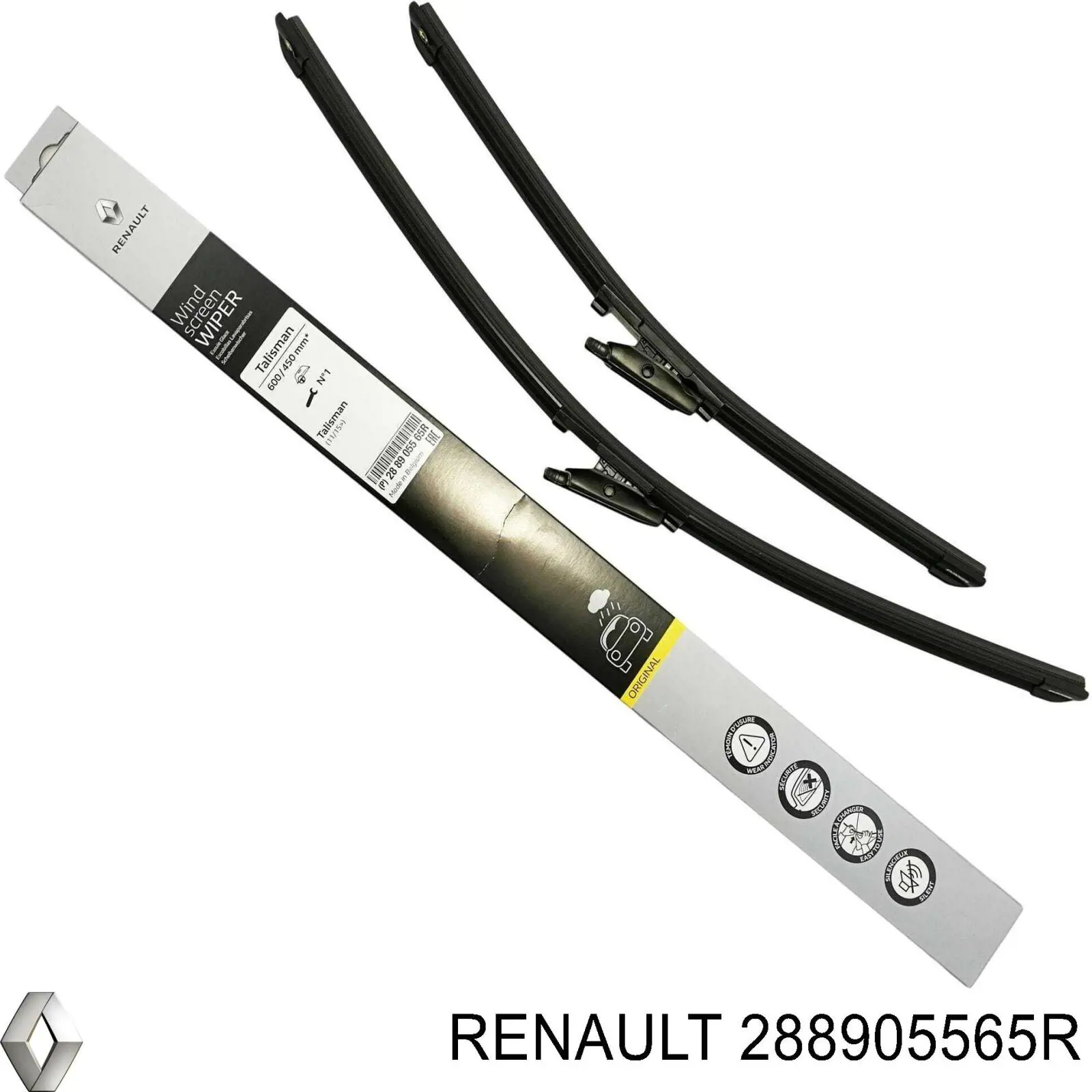 Escobillas delanteras Renault (RVI) 288905565R precio, desde 25,89 EUR