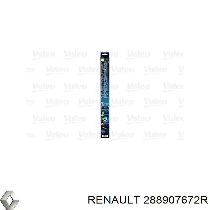 Comprar 288907672R Renault (RVI) Escobilla del limpiaparabrisas del lado del conductor