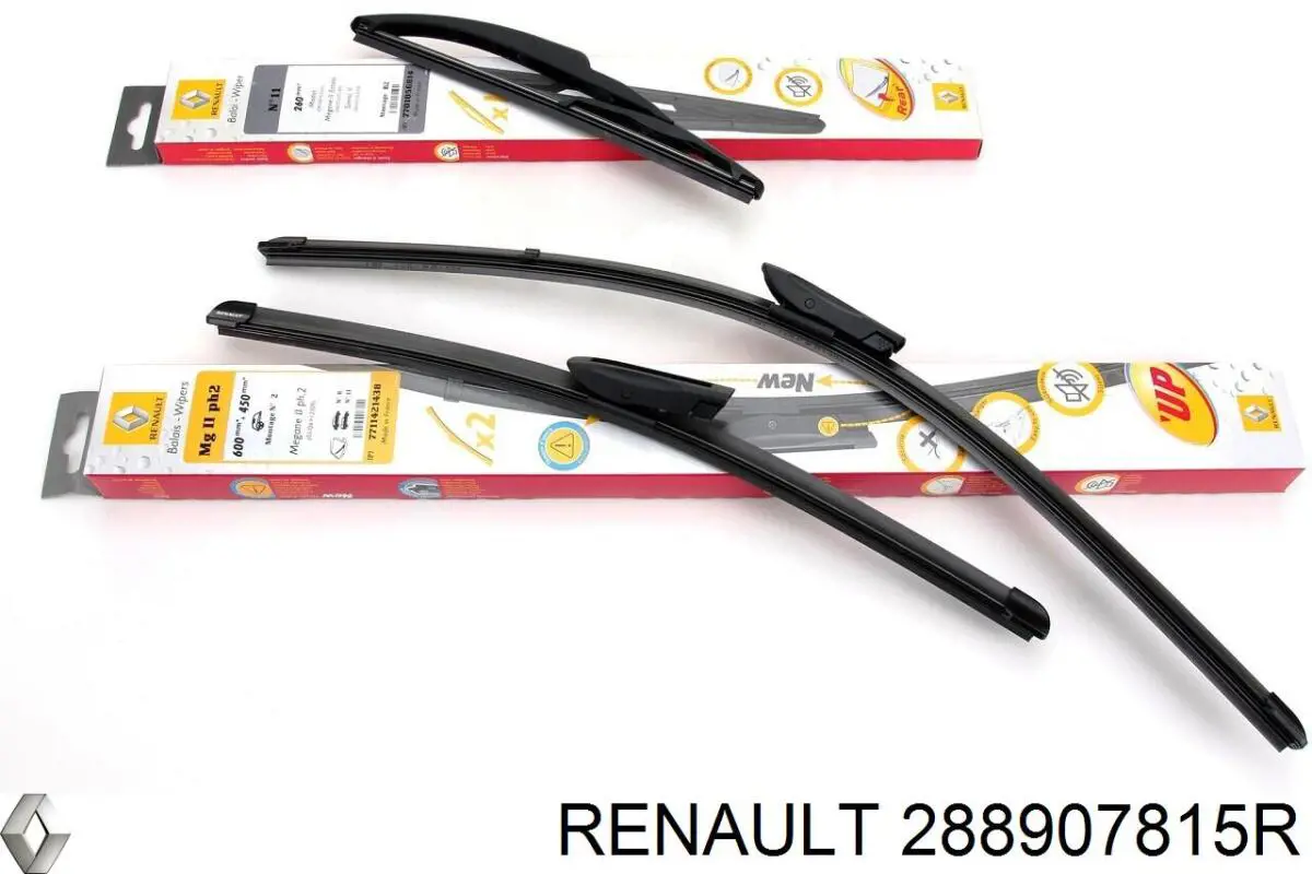 288900649R Renault (RVI) limpiaparabrisas de luna delantera copiloto