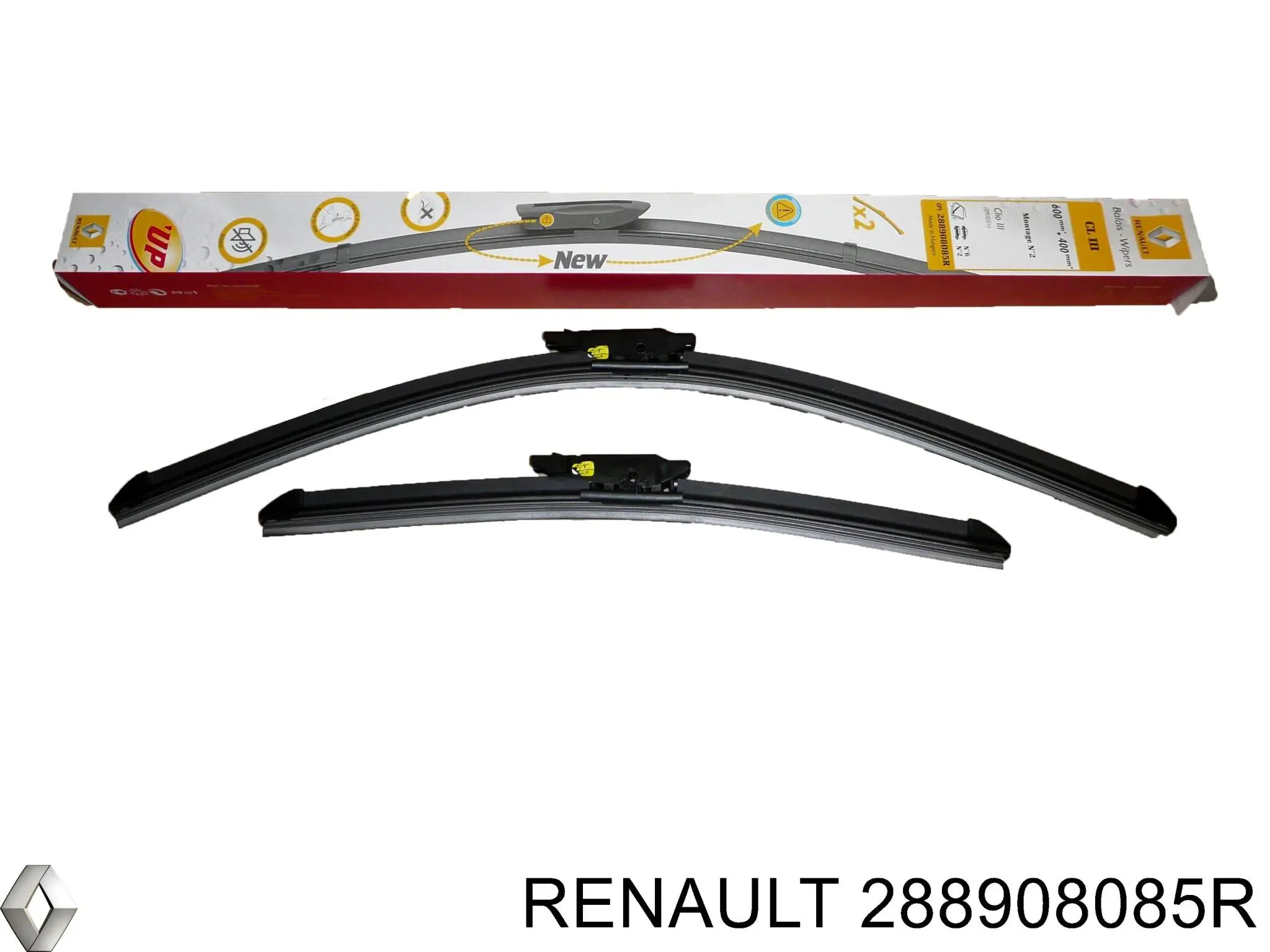 Escobillas delanteras Renault (RVI) 288908085R precio, desde 29,95 EUR
