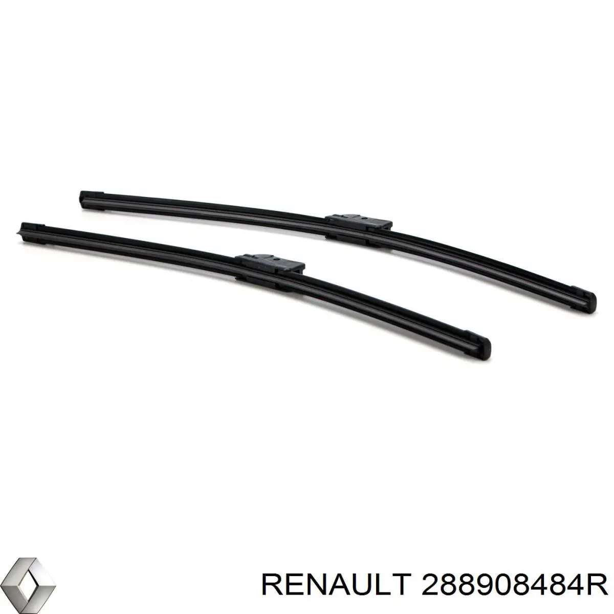 Juego de escobillas de luna delantera, 2 piezas para Renault Megane (DA0)