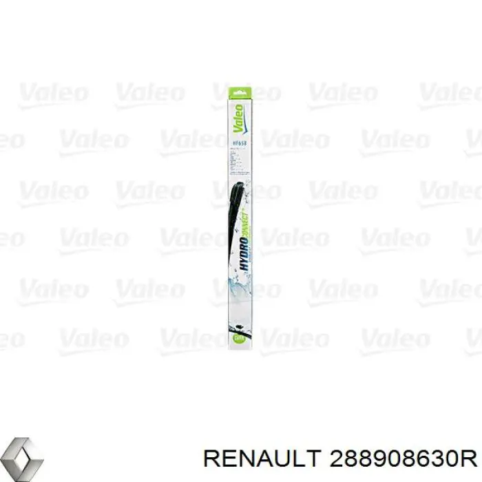 Escobilla del limpiaparabrisas del lado del conductor Renault (RVI) 288908630R precio, desde 22,76 EUR