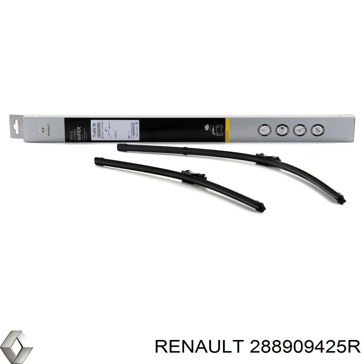 Comprar 288909425R Renault (RVI) Escobilla del limpiaparabrisas del lado del conductor