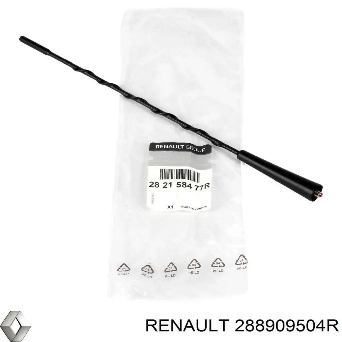 288909504R Renault (RVI) Escobillas Limpiaparabrisas delanteras