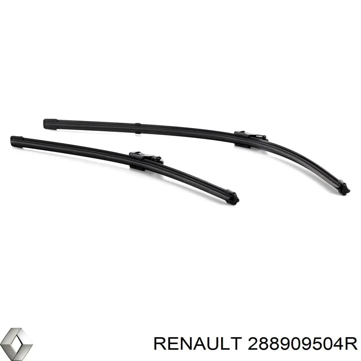 Comprar 288909504R Renault (RVI) Juego de escobillas de luna delantera, 2 piezas