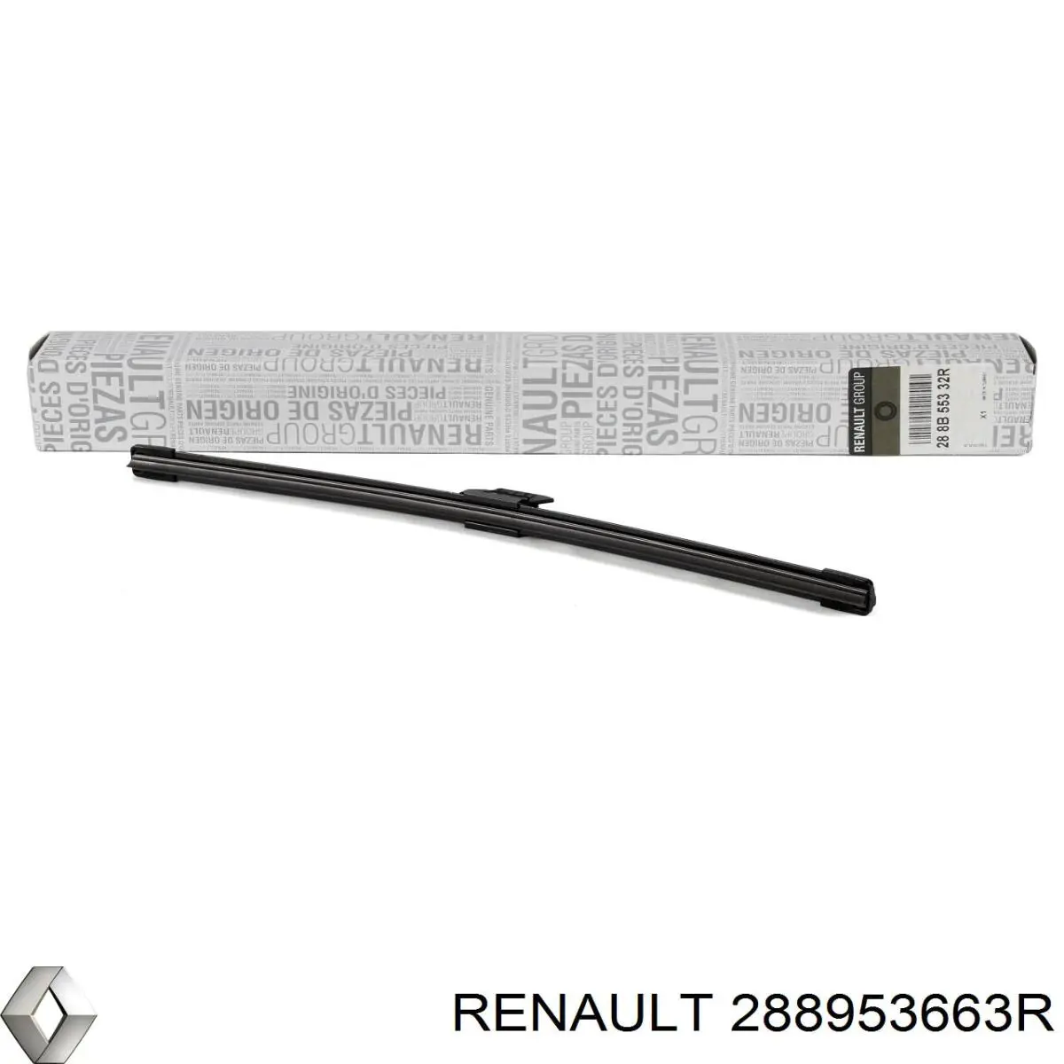 Comprar 288953663R Renault (RVI) Escobilla del limpiaparabrisas del lado del conductor