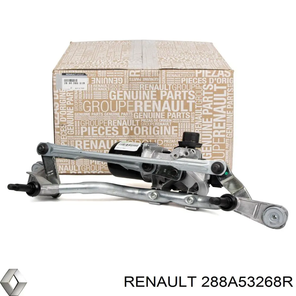 Comprar 288A53268R Renault (RVI) Motor limpiaparabrisas