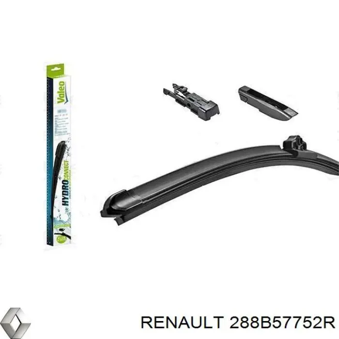 Limpiaparabrisas delantera Renault (RVI) 288B57752R