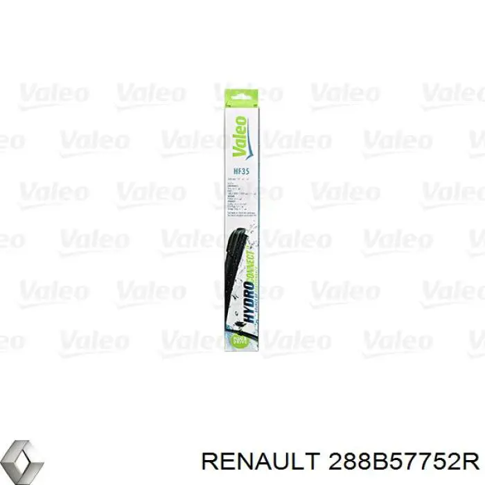 288B57752R Renault (RVI) Limpiaparabrisas delantera conductor