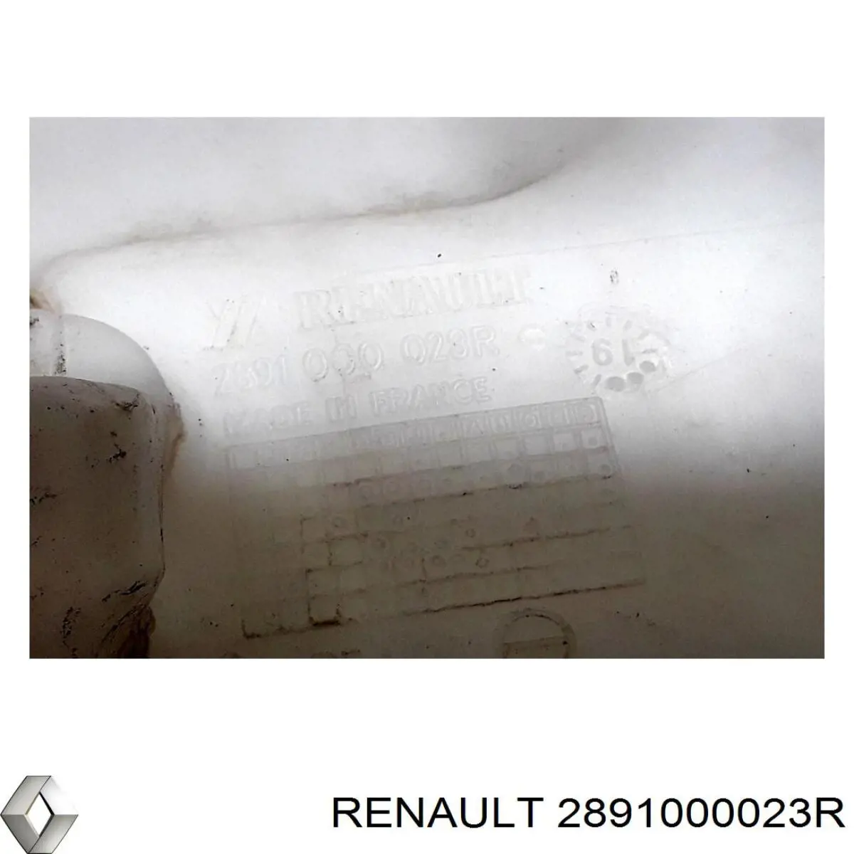 Deposito de agua de limpiaparabrisas Renault (RVI) 2891000023R