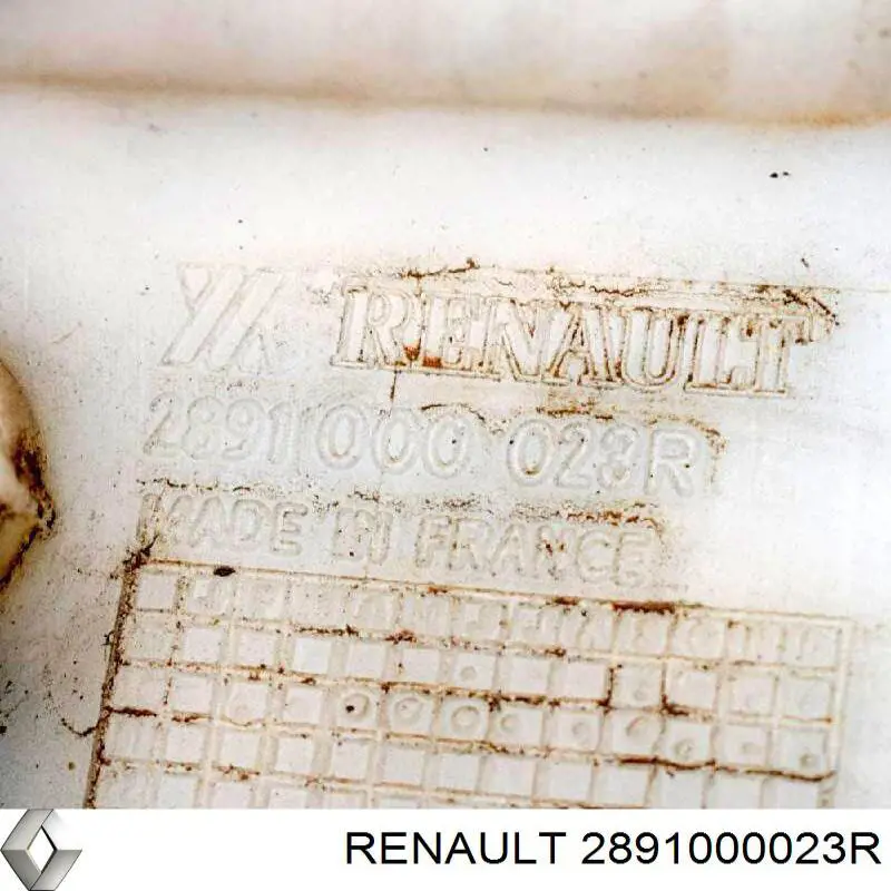 Depósito de limpiaparabrisas 2891000023R Renault (RVI)