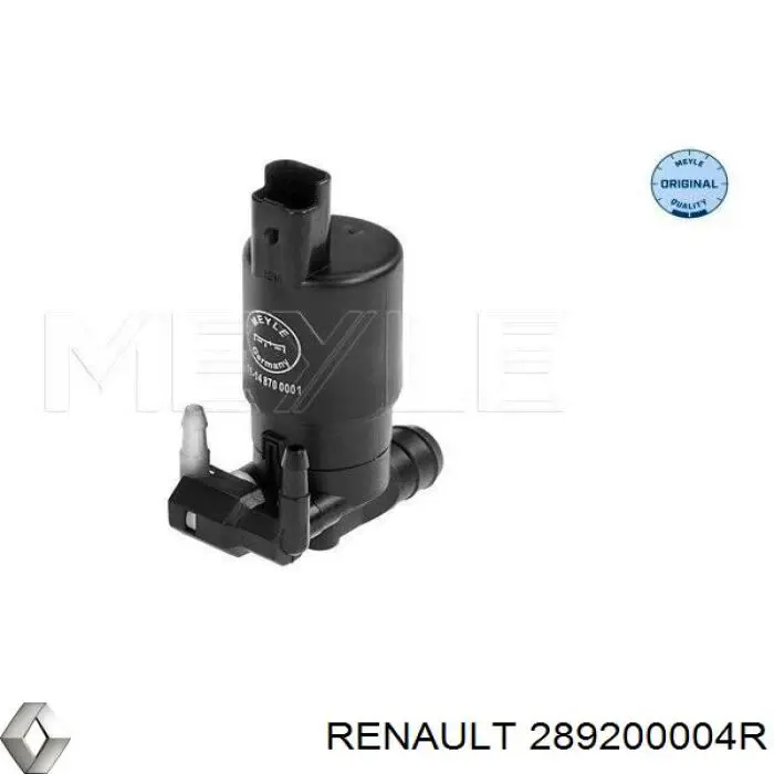 Bomba de agua limpiaparabrisas, delantera Renault (RVI) 289200004R precio, desde 13,85 EUR