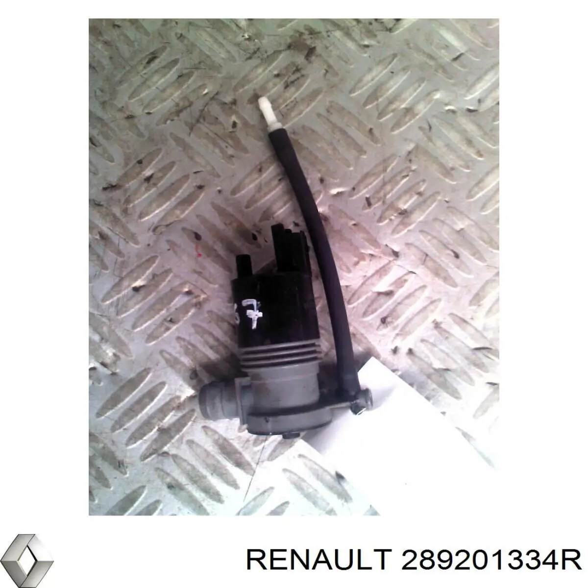 289201334R Renault (RVI) Bomba de agua de lavado, lavado de parabrisas, delantera
