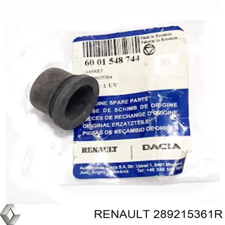 Comprar 289215361R Renault (RVI) Anillo de sellado de la bomba de lavaparabrisas
