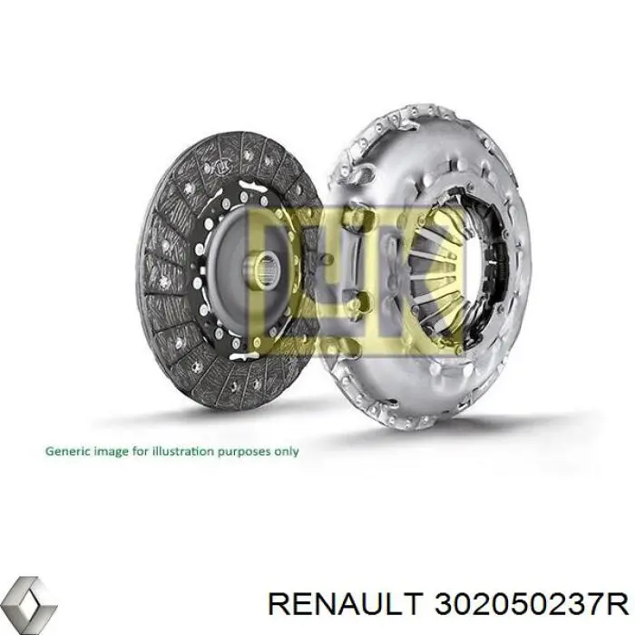 302050237R Renault (RVI) embrague