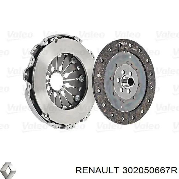 302050667R Renault (RVI) embrague