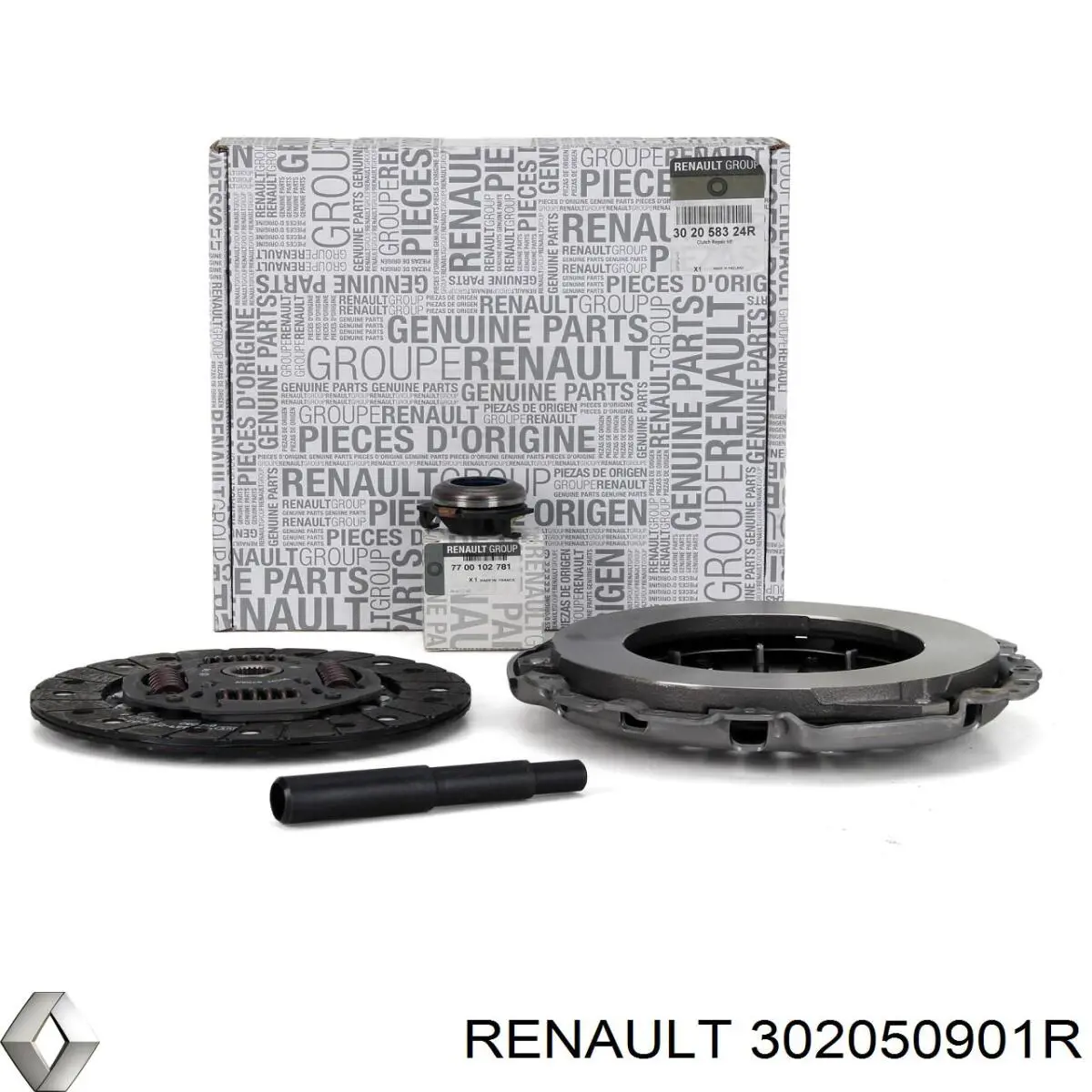 302050901R Renault (RVI) Embrague motor