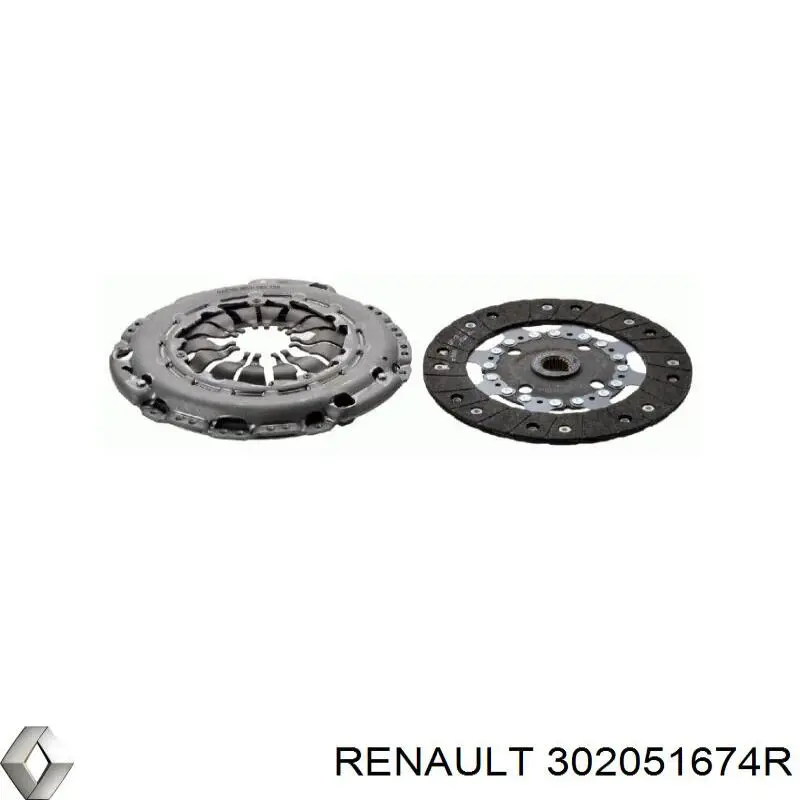 302051674R Renault (RVI) embrague