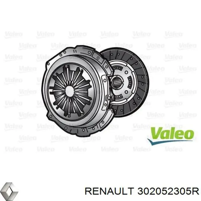 Comprar 302052305R Renault (RVI) Kit de embrague completo