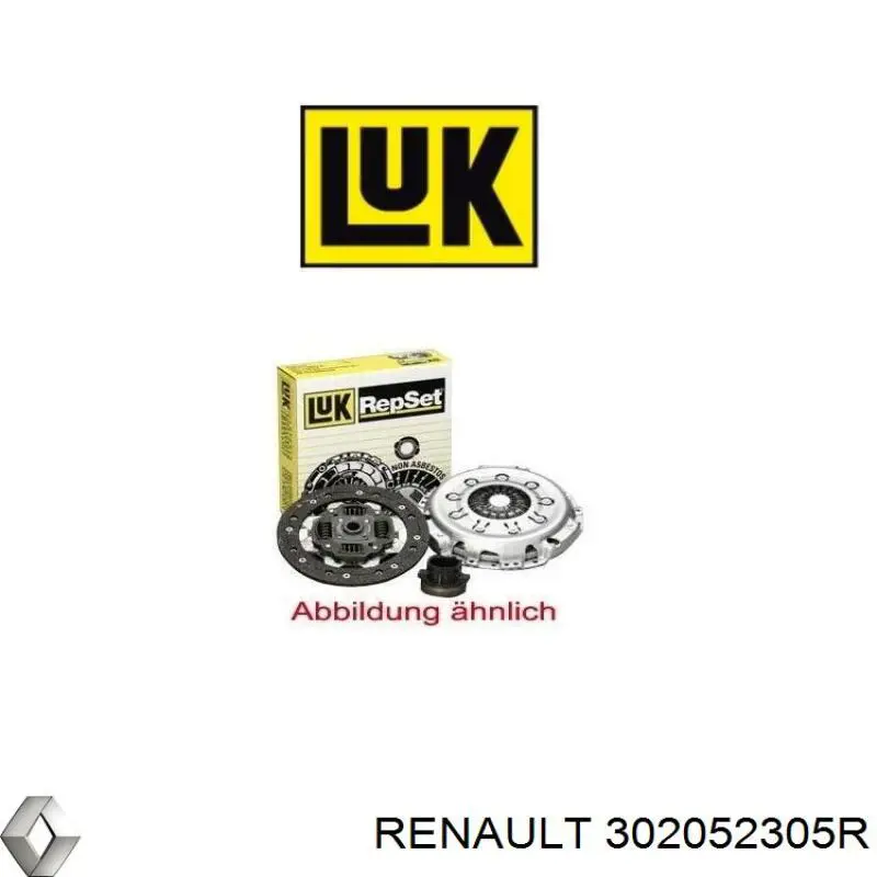 Mecanismo de embrague Renault (RVI) 302052305R precio, desde 199,73 EUR