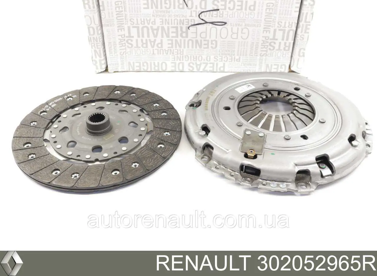 302052965R Renault (RVI) kit de embrague (3 partes)