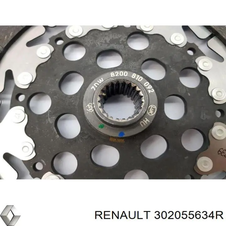 302055638R Renault (RVI) embrague