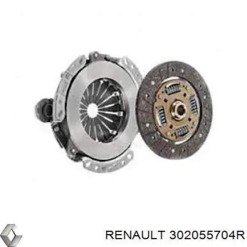 302055704R Renault (RVI) Embrague motor