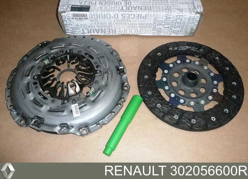 302056600R Renault (RVI) kit de embrague (3 partes)