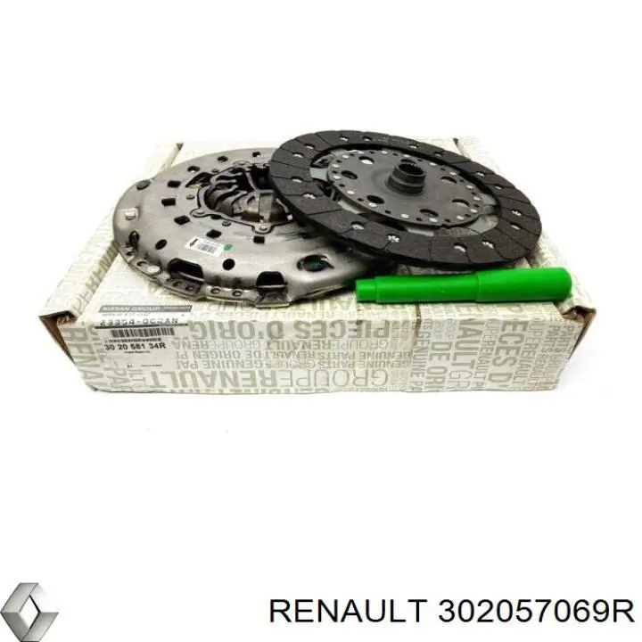 302057069R Renault (RVI) Embrague motor
