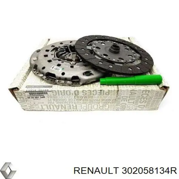Mecanismo de embrague Renault (RVI) 302058134R precio, desde 204,19 EUR