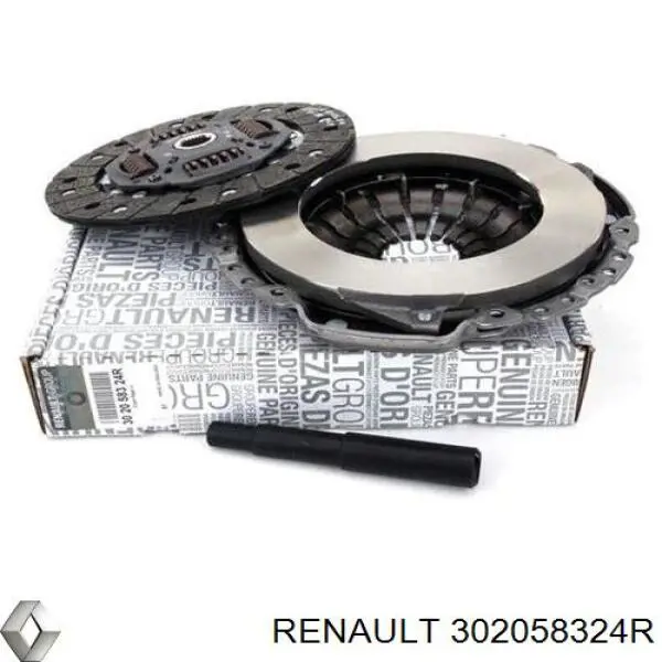 Kit de embrague (3 partes) Renault Scenic 2 JM0, JM1