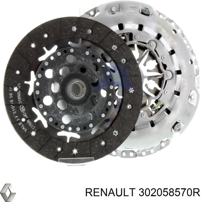 302058570R Renault (RVI) embrague